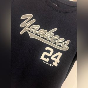 Yankees, number 24 Sanchez cute t shirt size large 12/14